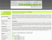 Tablet Screenshot of driverentry.com.br